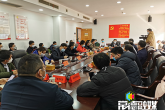 市領導調度疫情防控宣傳工作