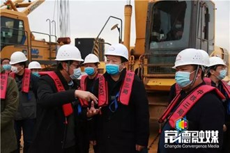 曹立軍調(diào)研督導(dǎo)重點工程復(fù)工情況：加強防控指導(dǎo) 推進有序復(fù)工