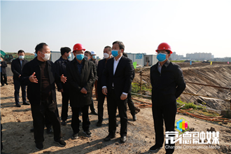曹立軍督導(dǎo)水利工程建設(shè)時強調(diào)：按時按質(zhì)按量 確保安全度汛 