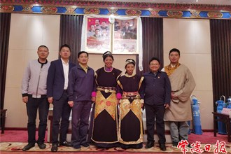 市領導赴山南市考察并慰問援藏干部