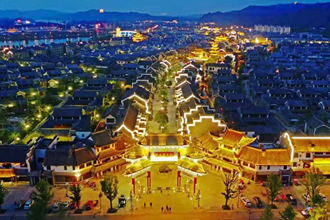 桃花源古鎮——夜景