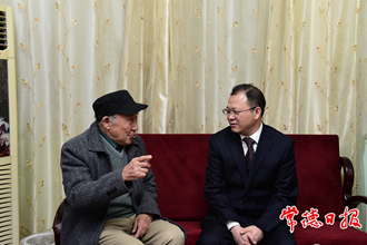 周振宇走訪我市部分老干部時指出：發揮“銀色”力量積極出謀劃策 共同推動常德發展再上臺階