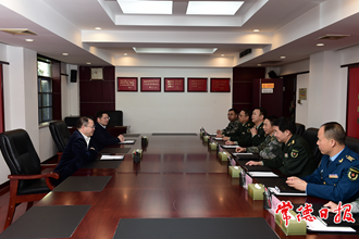 周振宇到市人大常委會、市政協、常德軍分區機關走訪： 聚力工作中心 服務發展大局
