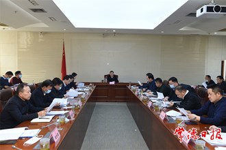 周振宇主持召開加快推進常益長高鐵建設調度會 全力打好交通建設突破專項行動首仗 確保常益長高鐵按期開通并發揮最大效益