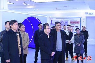 中國科技開發院專家來常考察