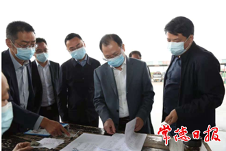 周振宇赴桃源、桃花源督導清明期間重點工作