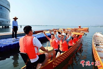 【柳葉湖旅游度假區】龍舟隊伍集結備戰 賽前訓練火熱進行中