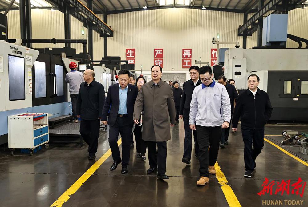 毛偉明在高創翔宇科技調研