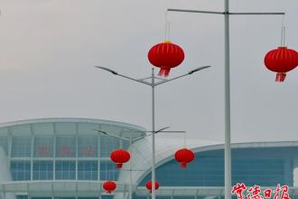 【社會(huì)】燈籠掛，年味濃！常德站喜慶迎新春