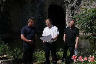 周振宇赴桃源縣督導環境污染排查整治工作