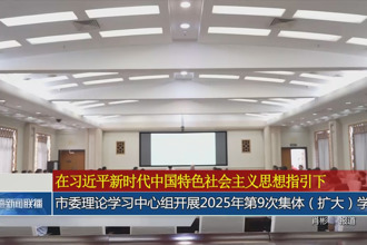 常德市委理論學習中心組開展2025年第9次集體（擴大）學習