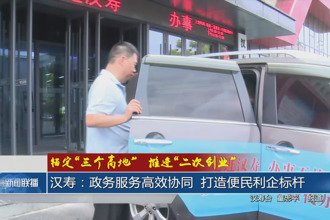 漢壽：政務服務高效協同 打造便民利企標桿