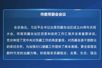 羅毅君主持召開市委常委會(huì)會(huì)議
